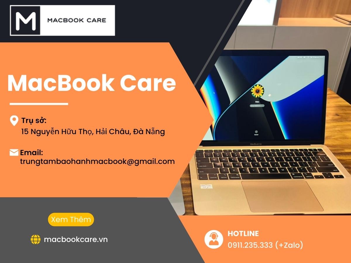 Thay màn hình macbook tại Đà Nẵng 