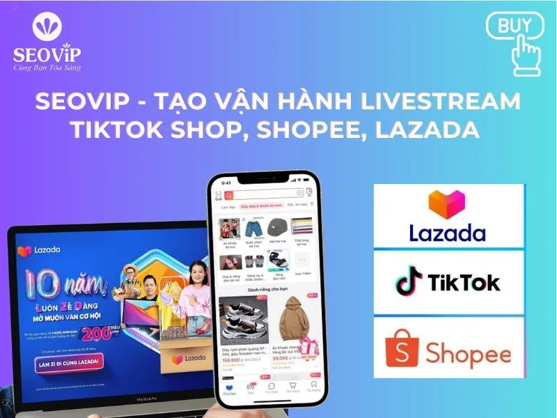 Dịch vụ tạo lập và vận hành Livestream toàn diện của SEOViP