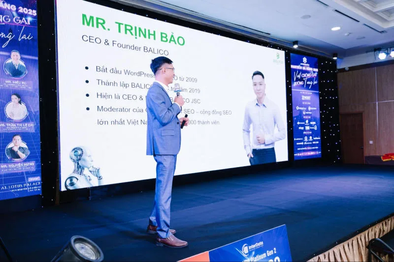 Mr. Trịnh Bảo – CEO & Founder BALICO JSC