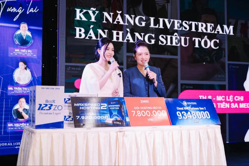 Thạc sĩ – MC Lệ Chi – CEO Rồng Tiên Sa Media