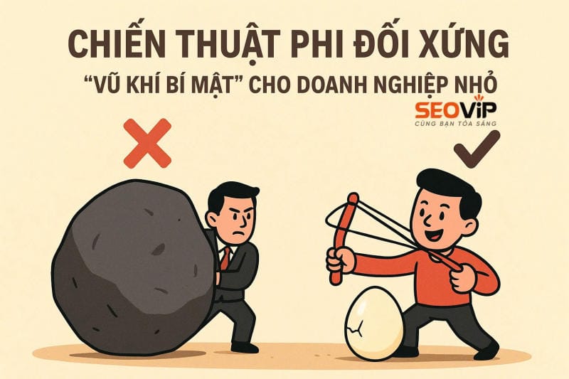 “VŨ KHÍ BÍ MẬT” cho doanh nghiệp nhỏ: Chiến thuật phi đối xứng